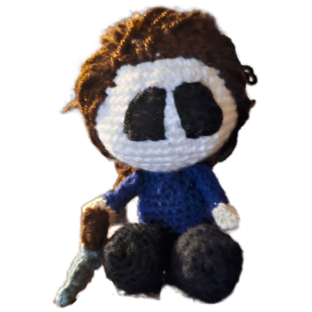 Handmade Crocheted Michael Michael Inspired by Halloween Franchise Made To Order